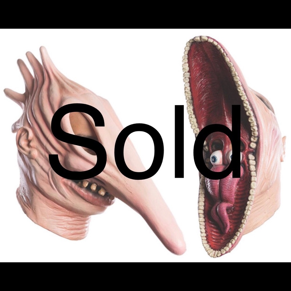 Beetlejuice Adam & Barbara Maitland Halloween mask